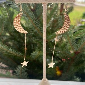 Crescent moon earrings